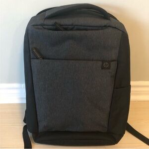 HP Gray Laptop Backpack
